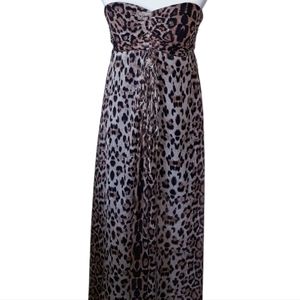 Animal Print Maxi Dress